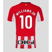 Camiseta Athletic Bilbao Nico Williams #10 Primera Equipación Replica 2024-25 mangas cortas